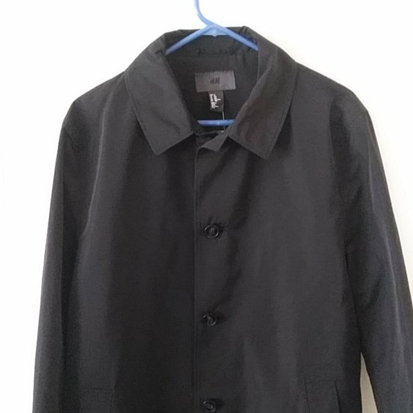 BRAND NEW H& M MEN'S TRENCH COAT - Picture 2 of 16